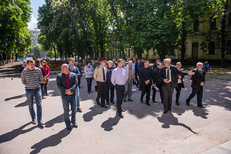 У сквері Пожежних увічнять імена загиблих рятувальників