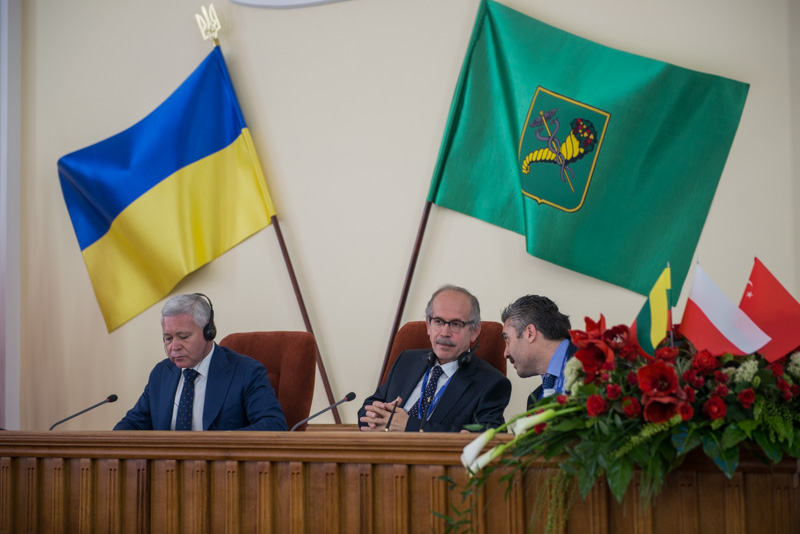 Геннадій Кернес високо оцінив головування Анкари в Асоціації міст-володарів Призу Європи