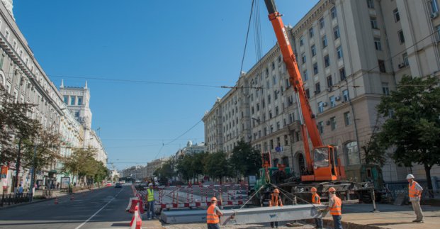 Трамвайні колії в центрі міста будуть безшумними і прослужать три десятки років