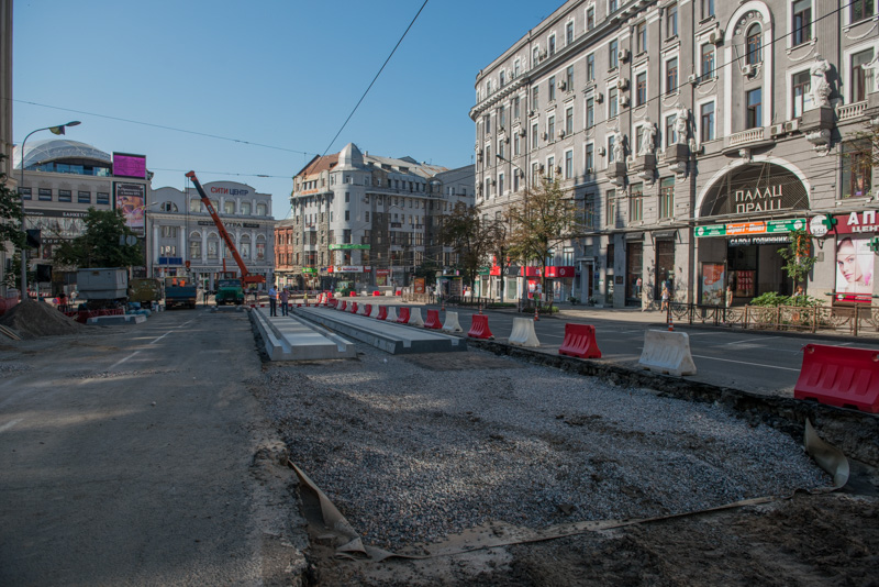 Трамвайні колії в центрі міста будуть безшумними і прослужать три десятки років