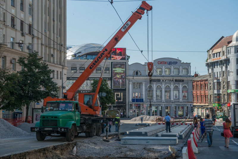 Трамвайні колії в центрі міста будуть безшумними і прослужать три десятки років