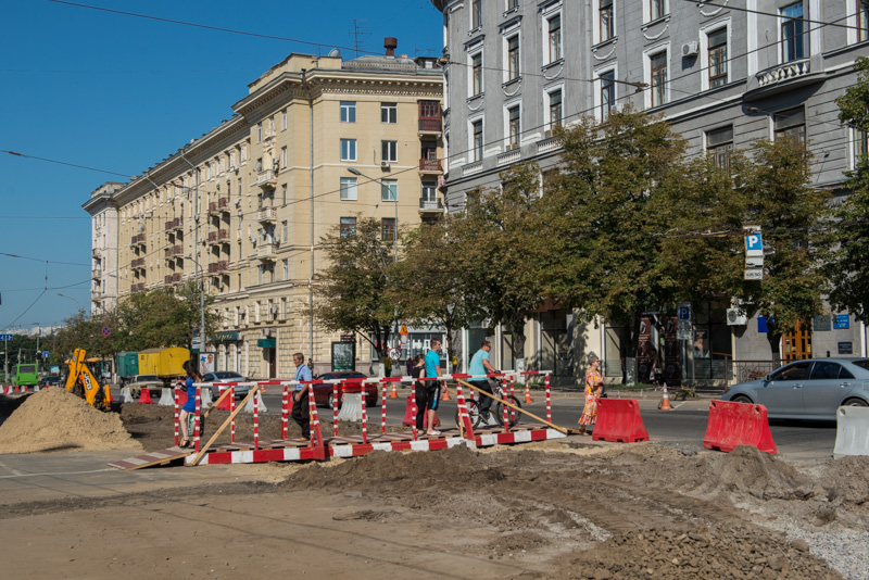 Трамвайні колії в центрі міста будуть безшумними і прослужать три десятки років