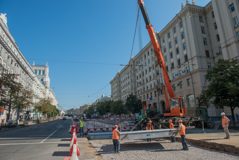 Трамвайні колії в центрі міста будуть безшумними і прослужать три десятки років