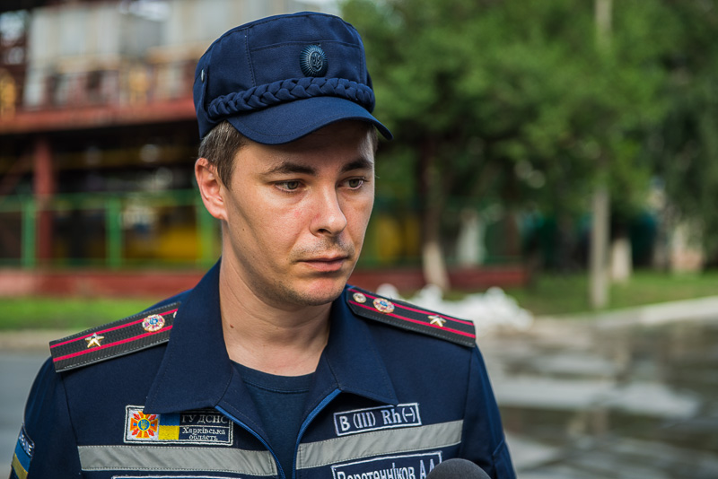 У Фрунзенському районі пройшли навчання сил цивільного захисту та рятувальників