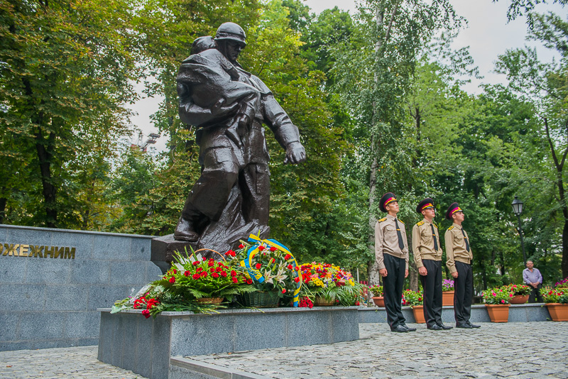 У Харкові відкрили оновлений сквер Пожежного