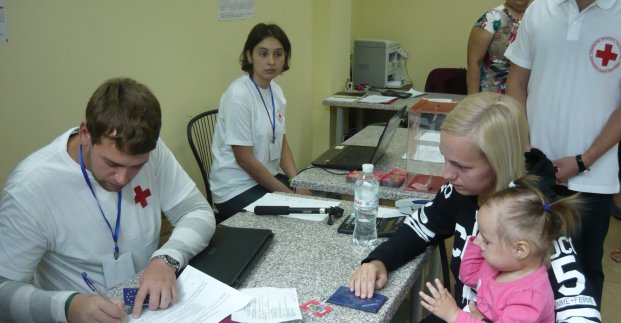 Уряд Німеччини надав матеріальну допомогу переселенцям у Харкові