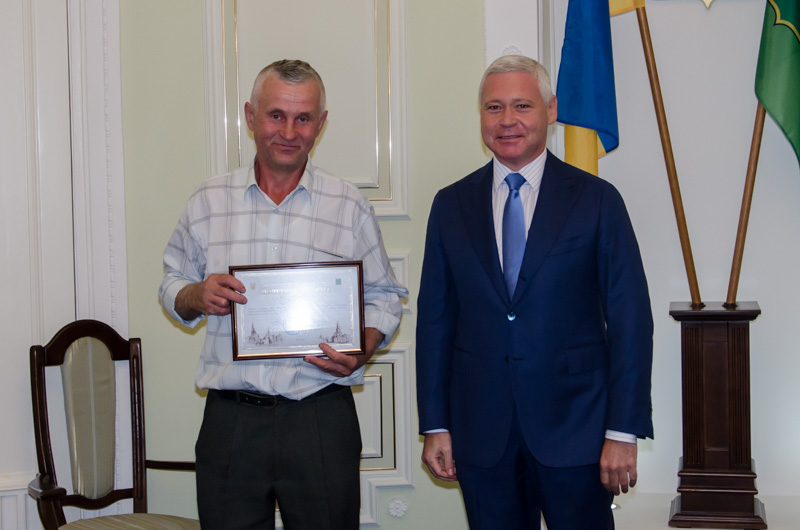 У міській раді пройшов прийом з нагоди Дня міста
