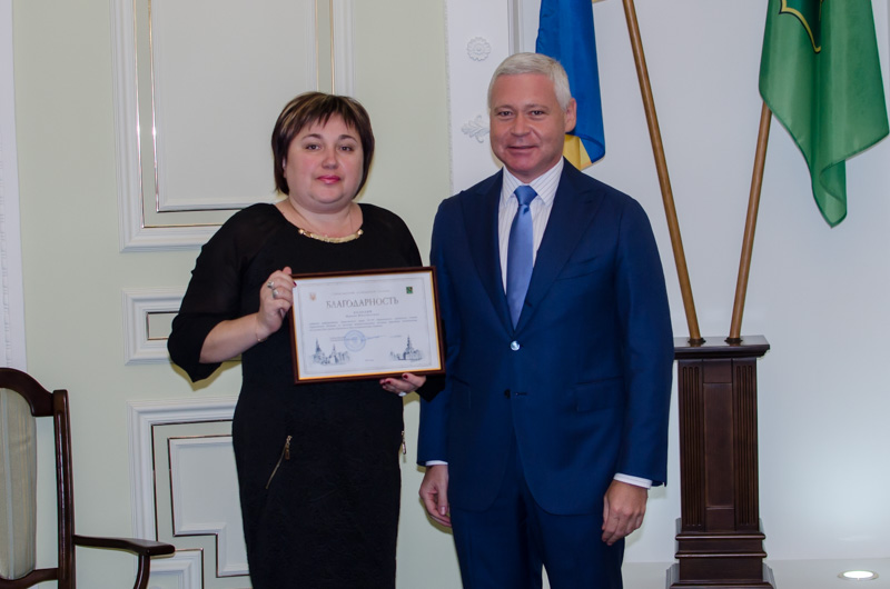 У міській раді пройшов прийом з нагоди Дня міста