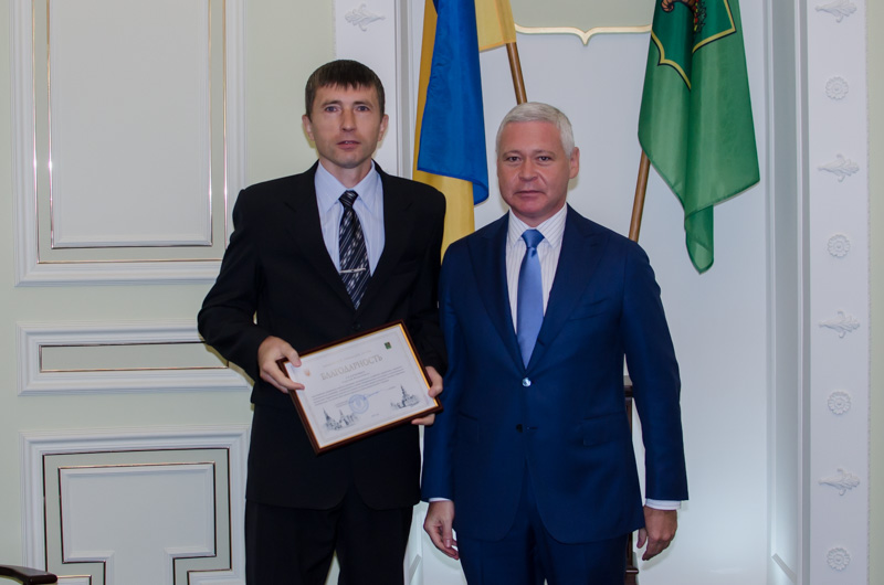 У міській раді пройшов прийом з нагоди Дня міста