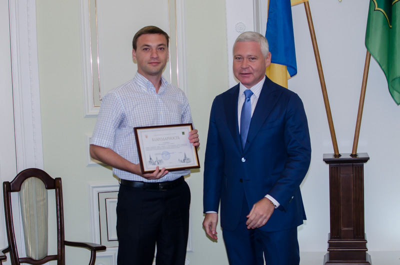 У міській раді пройшов прийом з нагоди Дня міста