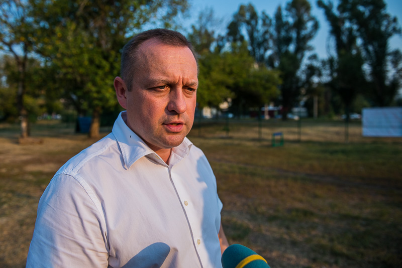 На Салтівці відкрили майданчик для вигулу собак
