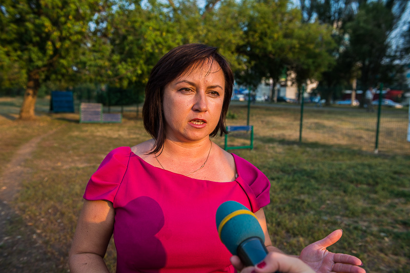 На Салтівці відкрили майданчик для вигулу собак