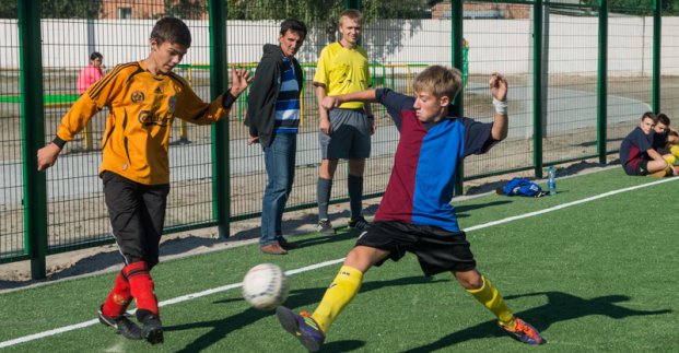 У гімназії №65 відкрили оновлений стадіон