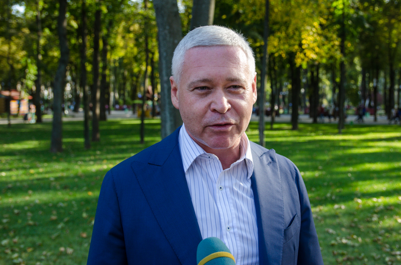 У парку Горького висадили дерево дружби між Харковом і Нюрнбергом