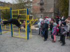 На проспекті Леніна відкрили новий спортмайданчик