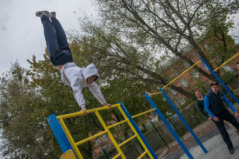 На проспекті Леніна відкрили новий спортмайданчик
