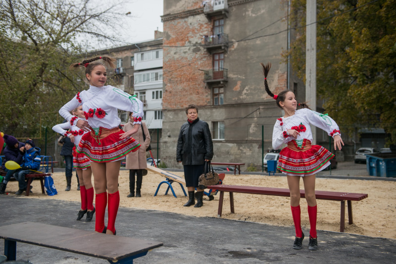 На проспекті Леніна відкрили новий спортмайданчик