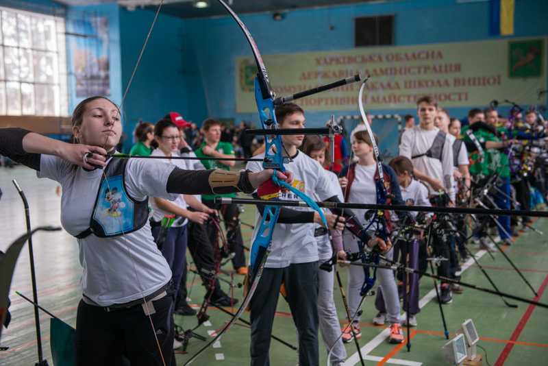 У Харкові стартували змагання зі стрільби з лука на Кубок Віктора Рубана