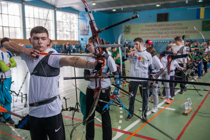 У Харкові стартували змагання зі стрільби з лука на Кубок Віктора Рубана