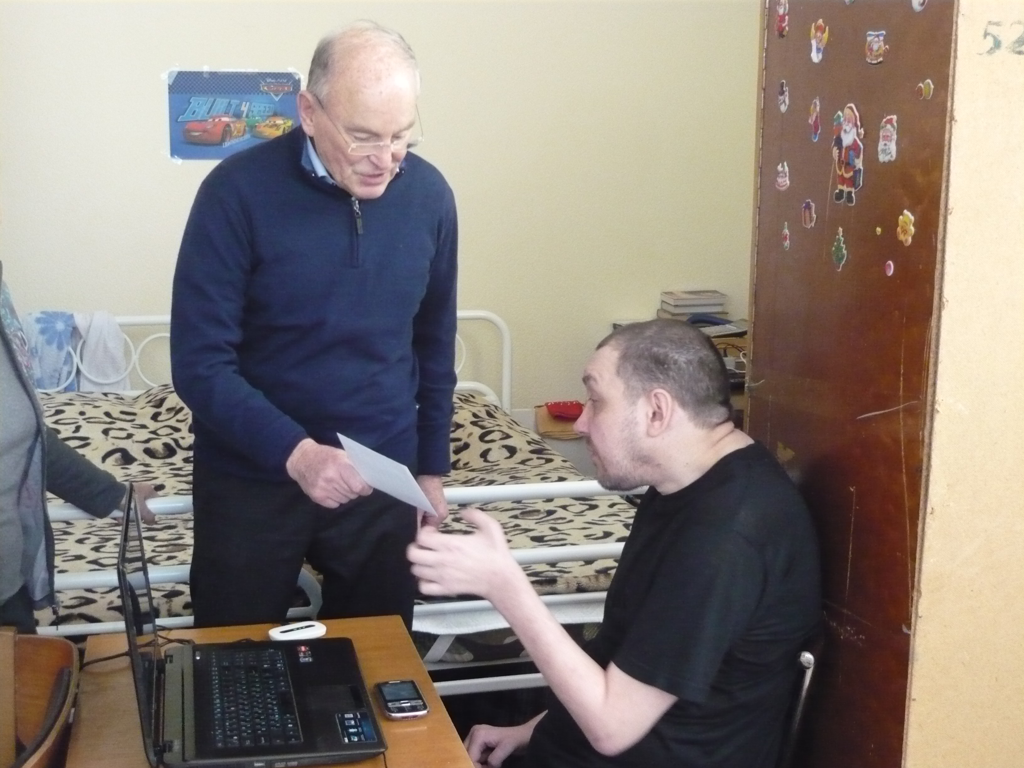 Німецькі благодійники відвідали центр реабілітації дітей-інвалідів «Промінь»