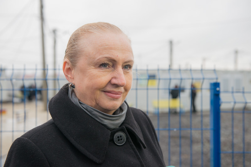 Європейці ознайомилися з умовами проживання в містечку для переселенців
