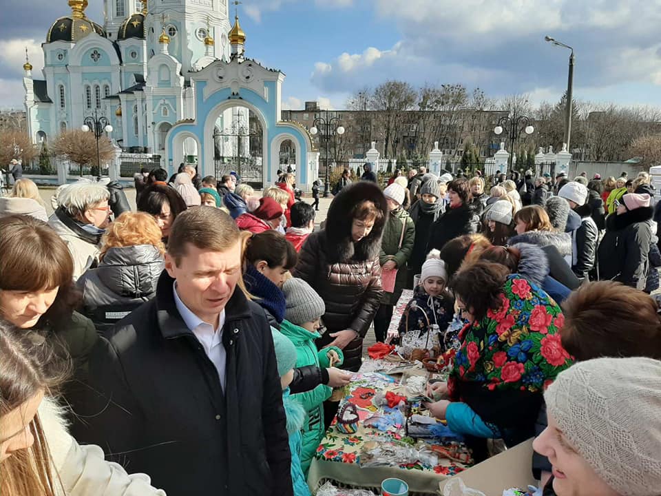 В Індустріальному районі відсвяткували Масляну