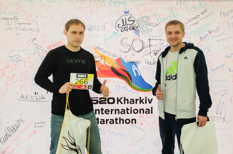 Спортсмени з Німеччини відзначили європейський рівень Харківського марафону