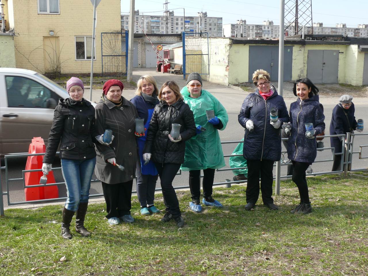 У районах міста пройшли суботники