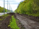 У Харкові почали будувати сучасну велодоріжку