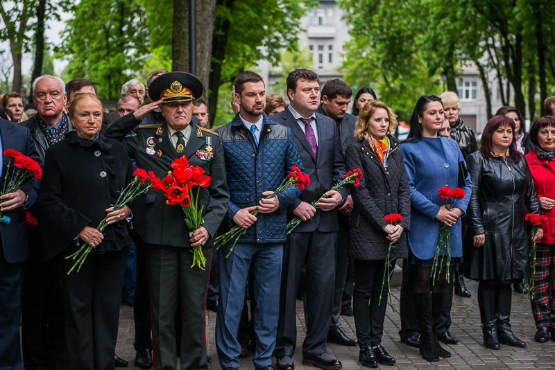 У сквері Пожежного пройшов пам'ятний мітинг