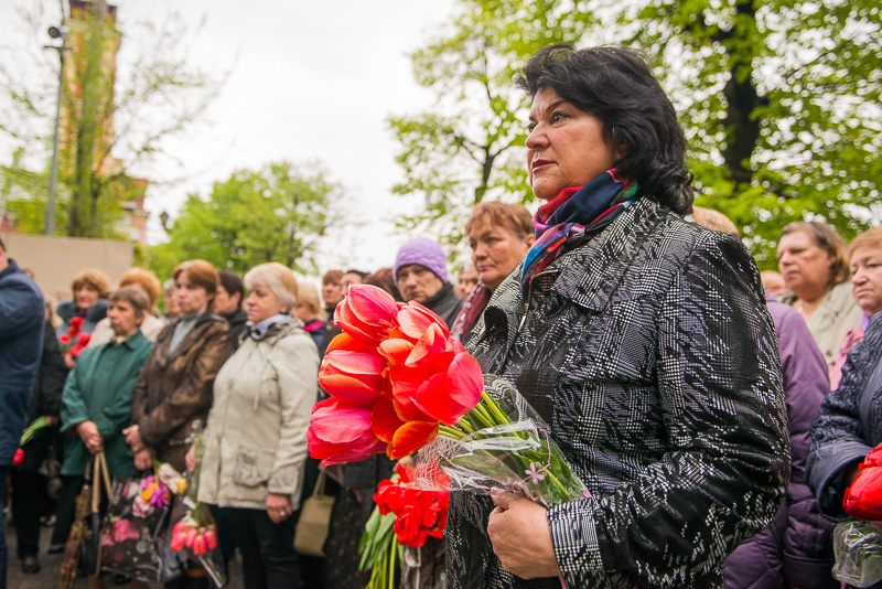 У сквері Пожежного пройшов пам'ятний мітинг