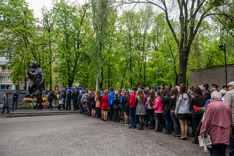 У сквері Пожежного пройшов пам'ятний мітинг