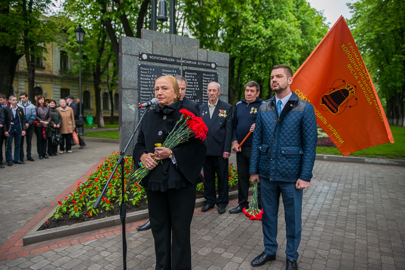 У сквері Пожежного пройшов пам'ятний мітинг