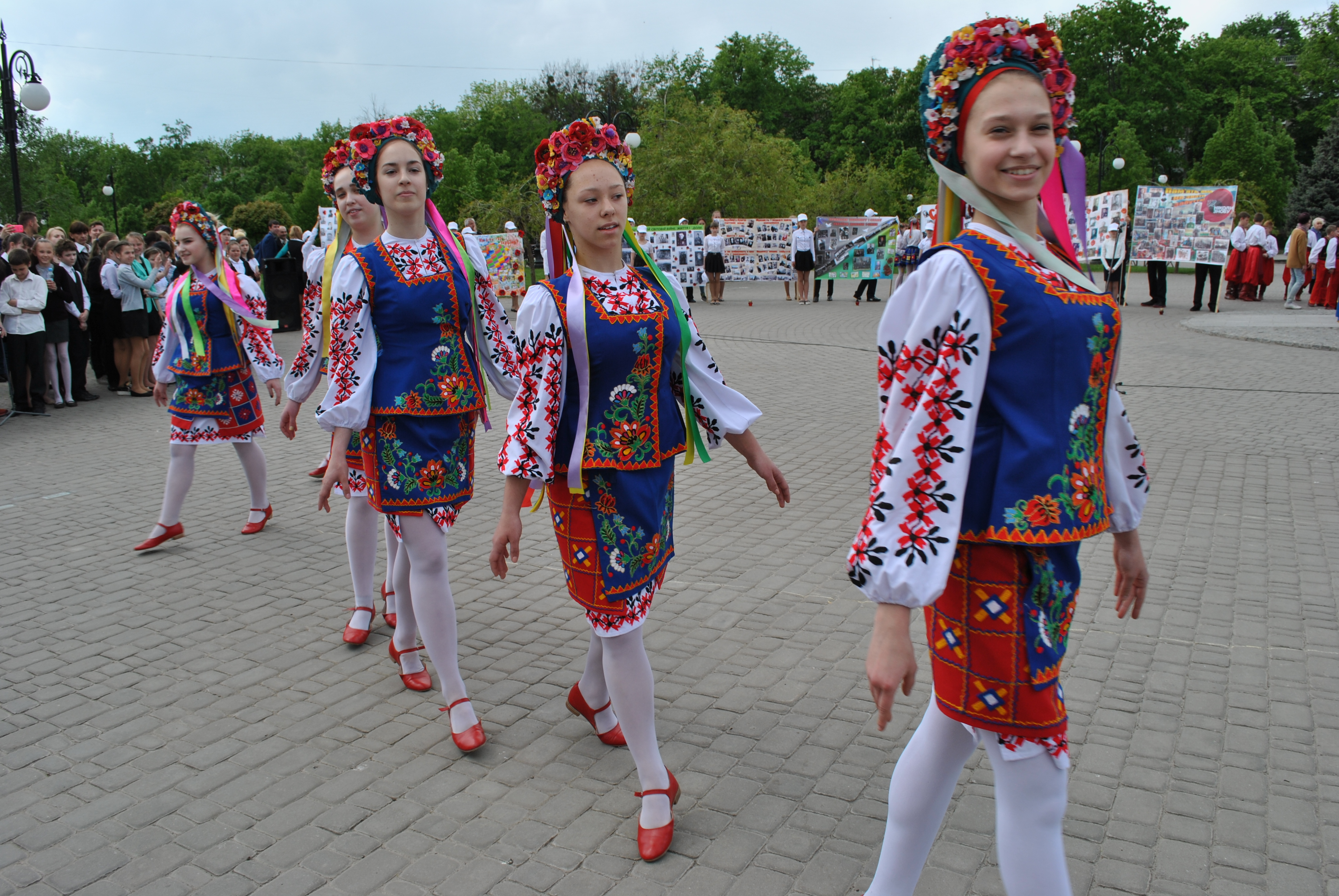 В Індустріальному районі пройшла «Лінійка пам'яті»