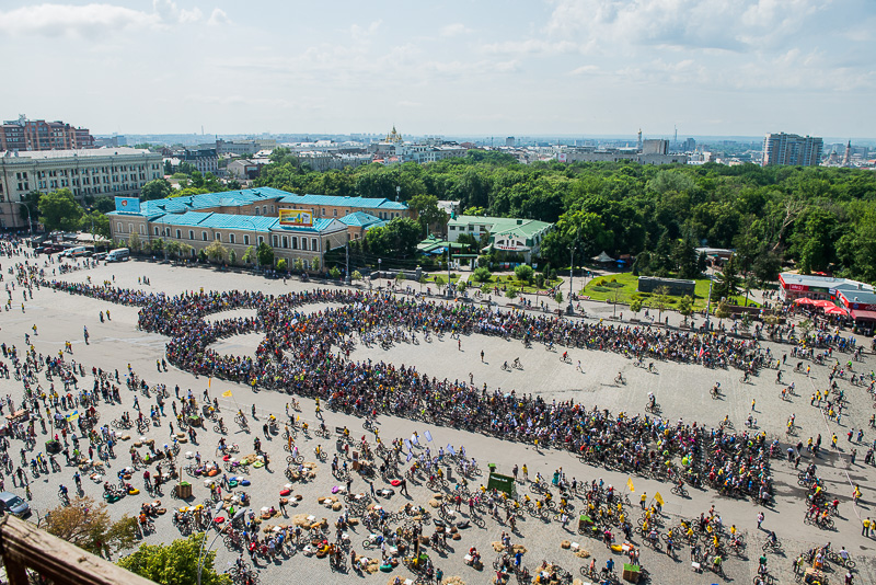 11-й Харківський велодень зібрав рекордну кількість учасників