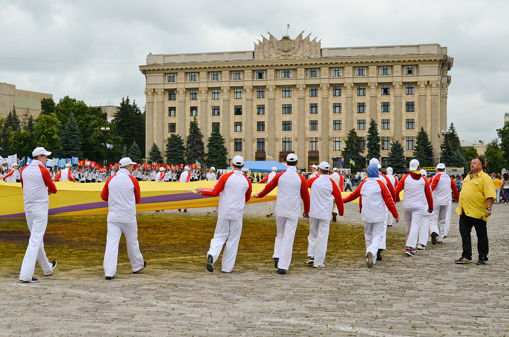 У місті пройшла акція «Діти Харкова - за мир!»