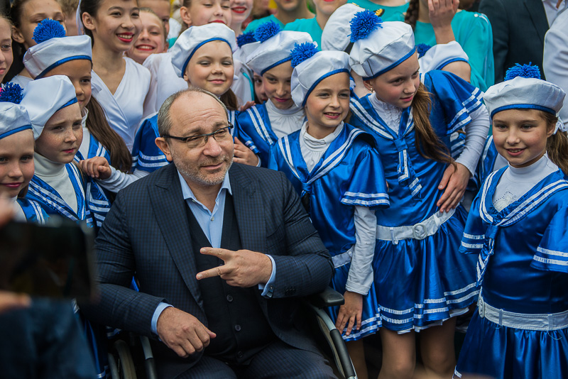 Геннадій Кернес відкрив дитячий парк у Слобідському районі