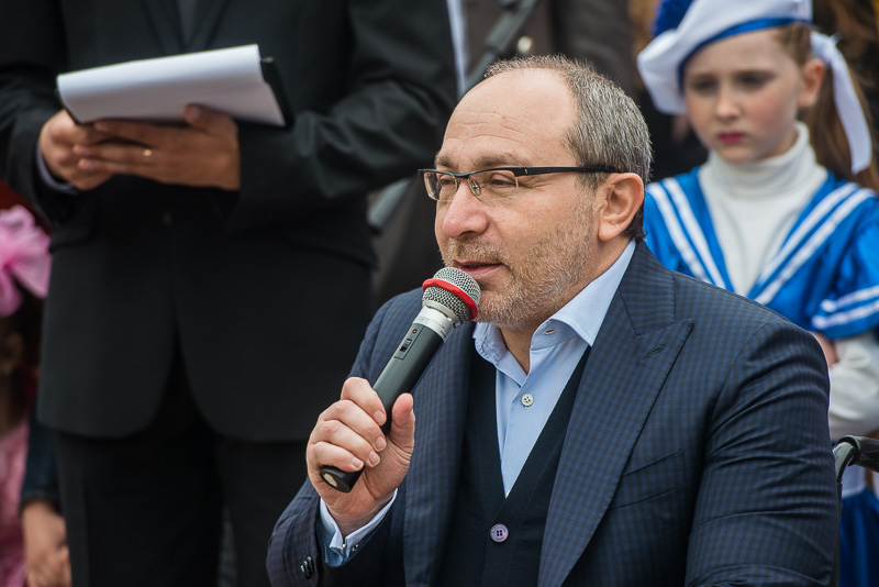 Геннадій Кернес відкрив дитячий парк у Слобідському районі