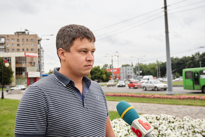 На Гімназійній набережній проводиться ремонт