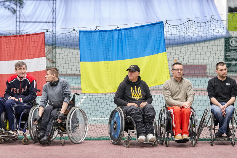 У Харкові проходить міжнародний турнір серед тенісистів-візочників