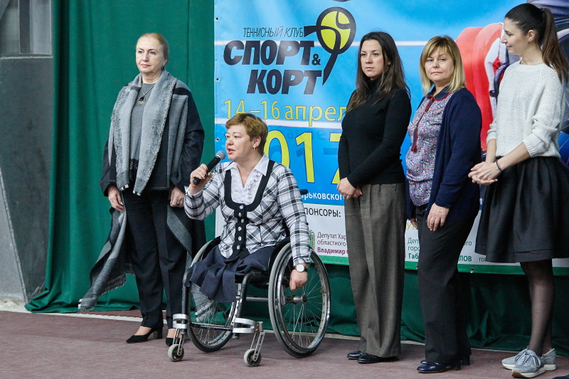 У Харкові проходить міжнародний турнір серед тенісистів-візочників