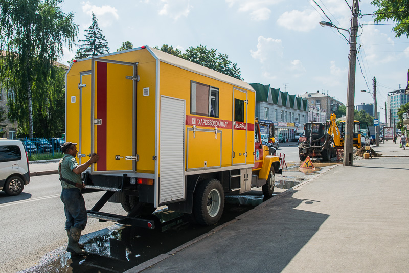 Бригади «Харківводоканалу» працюють з новою технікою