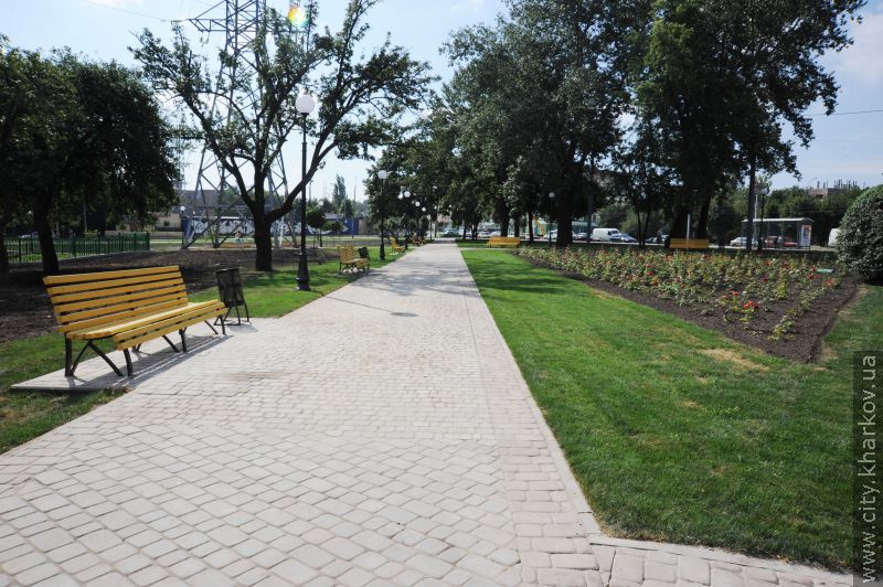 У Харкові відкрили два оновлених сквери