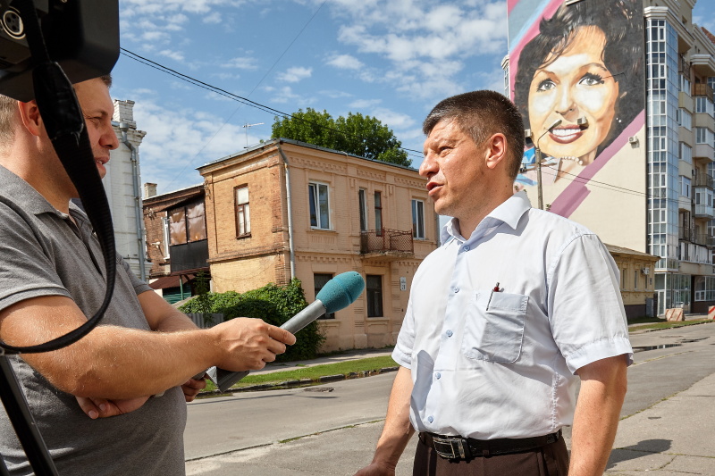 На будинку по вулиці Примерівській з'явився портрет Наталії Фатєєвої