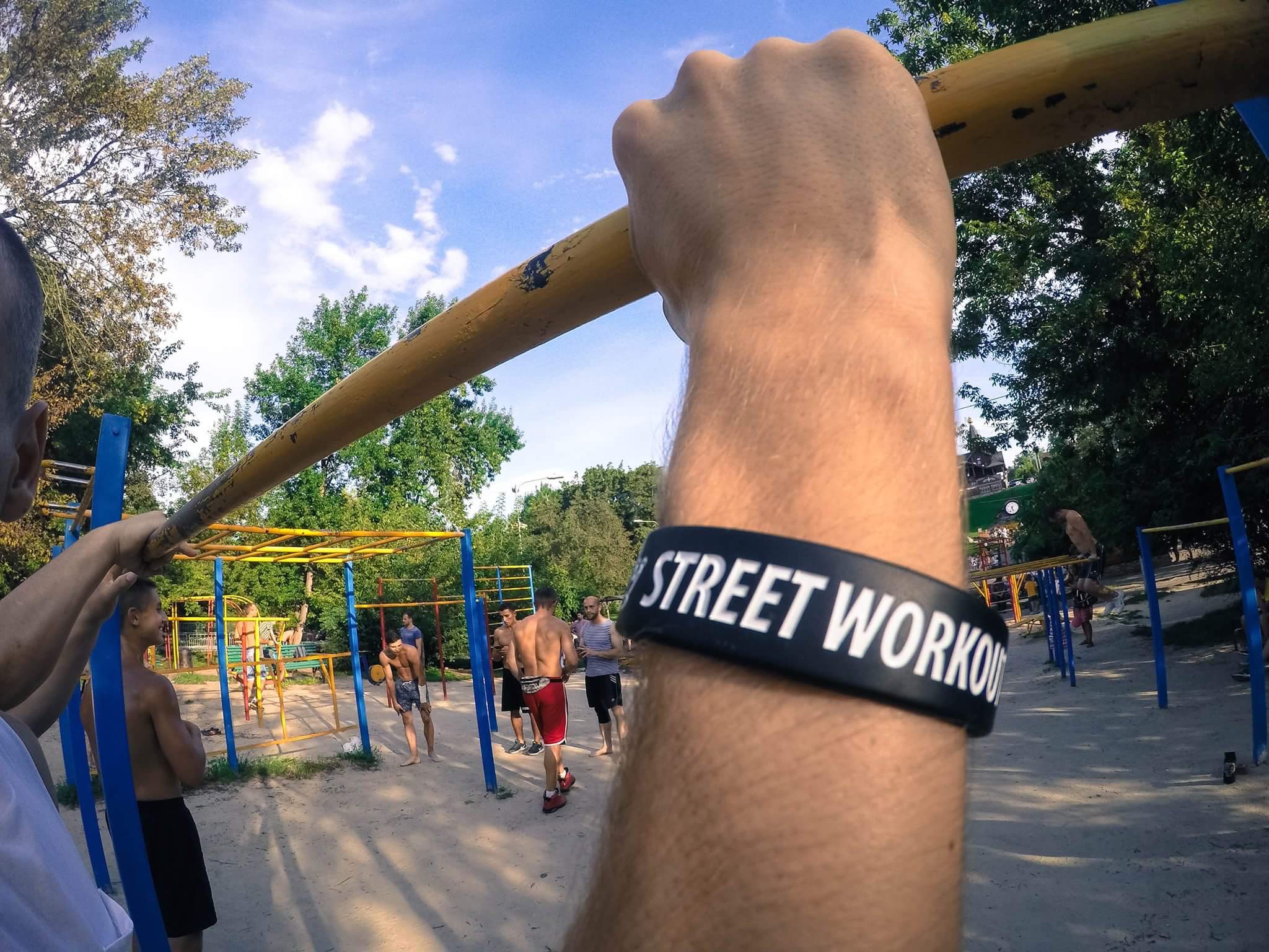 Харківські майстри воркаута провели відкрите тренування