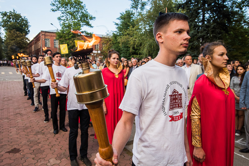 У Харківському політеху першокурсників посвятили в студенти