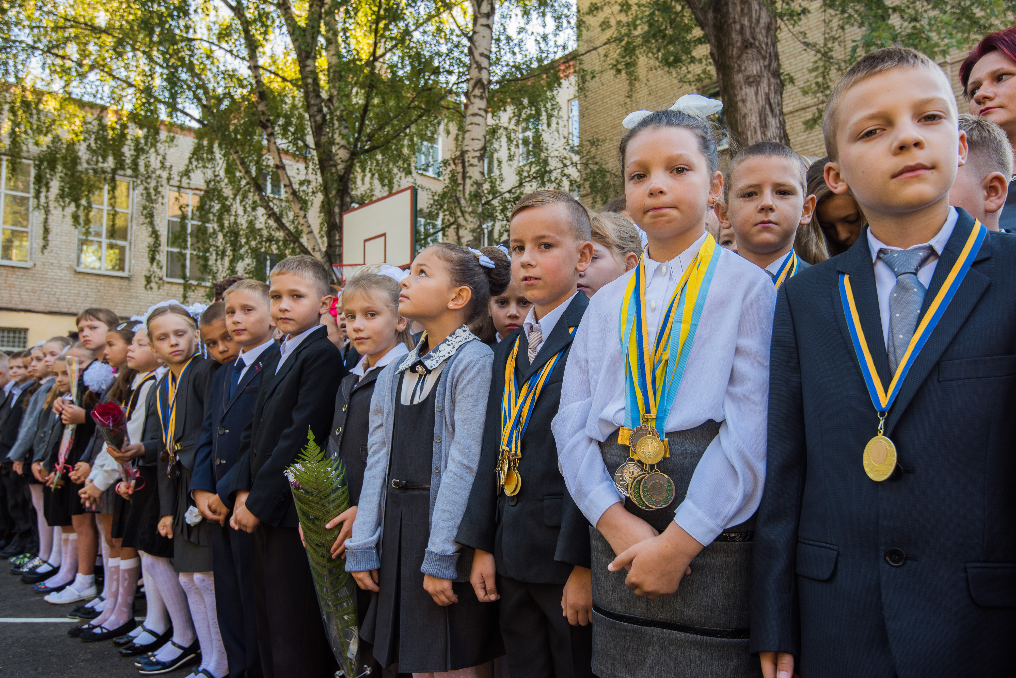 У харківських школах відзначають День знань і відкривають нові стадіони
