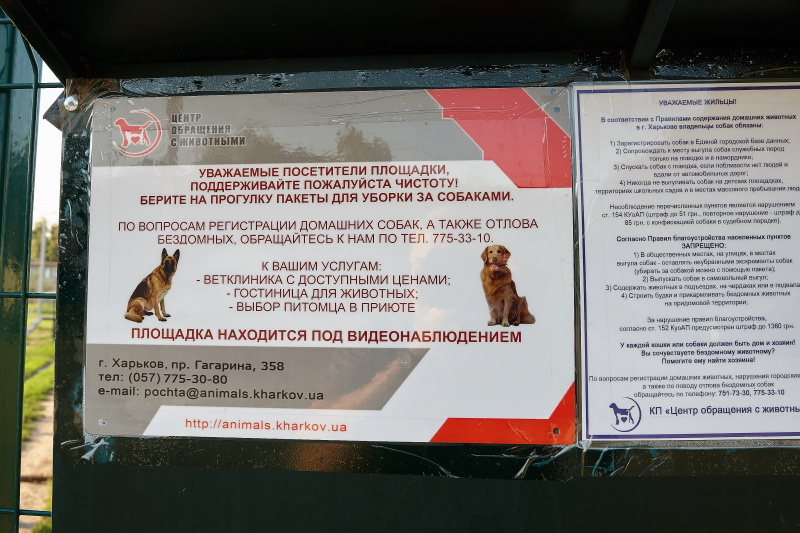 У Шевченківському районі відкрили майданчик для вигулу собак