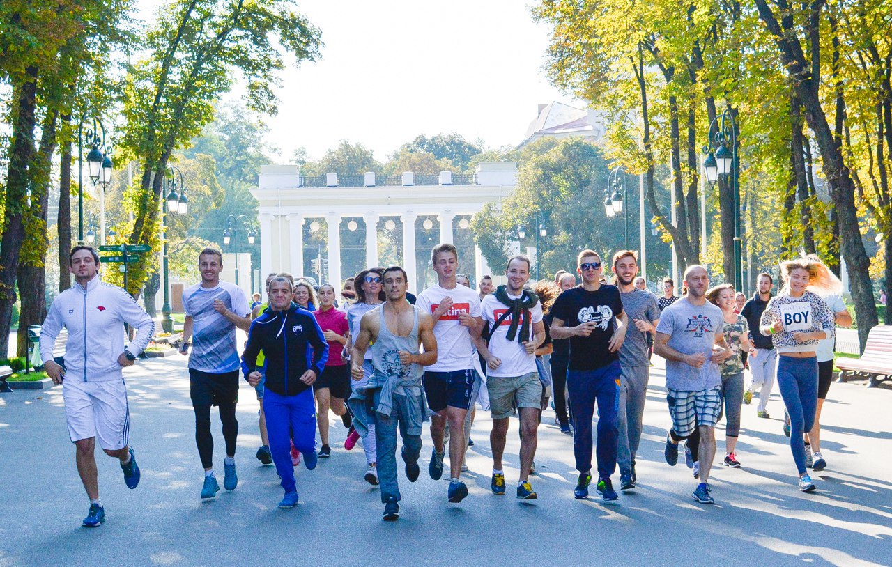 Молодь Харкова бігала з чемпіонами