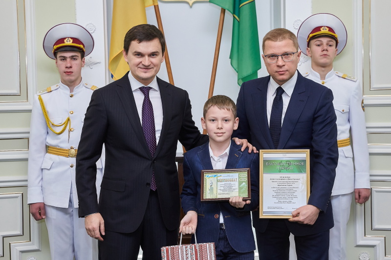 У Харкові відзначили кращих учнів Шевченківського району